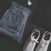 Straight-leg denim in indigo