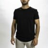 Boxy tee in black