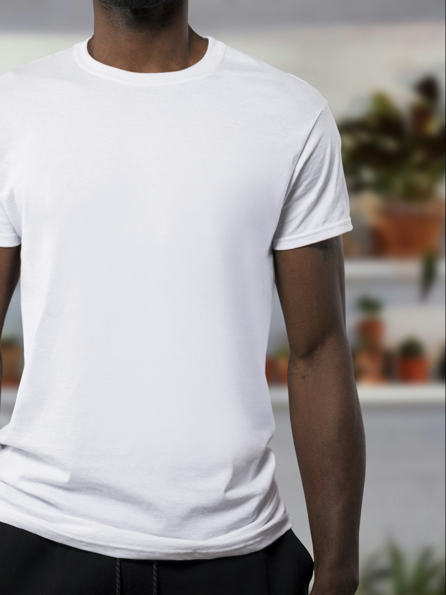 Heavyweight tee in white