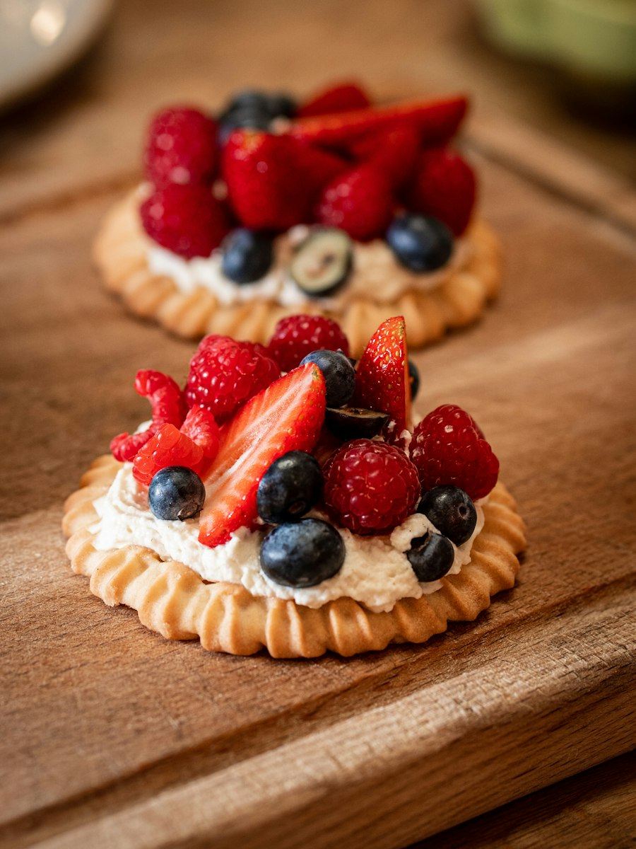 Tarte aux fruits rouges