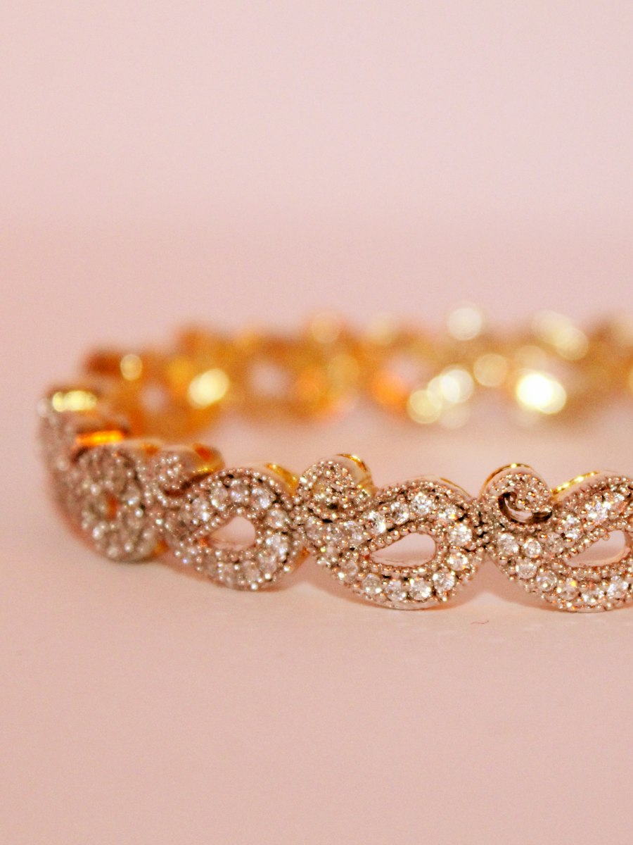 Monogram bangle