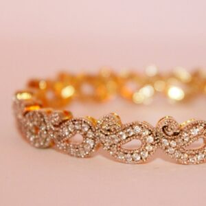 Monogram bangle