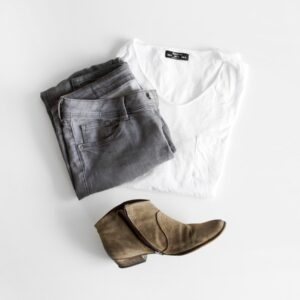 Oxford shirt in white